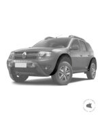 Alargador de Paralamas Duster 2015 à 2020 Preto