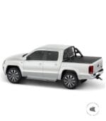 Estribo Lateral Integral Keko Amarok CD 2010 à 2025 Prata