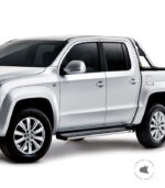 Estribo Lateral Integral Keko Amarok CD 2010 à 2025 Preto