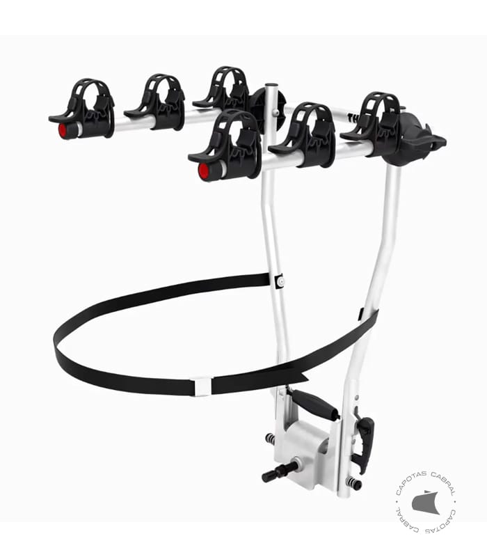 Thule TH972 Hangon 972 - Portabici Da Tetto Per 3 Bici - Comodo E Facile Da Usare